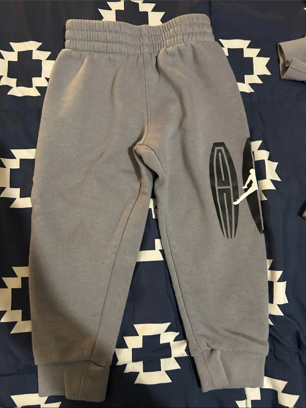 Jordan Red Hoodie with Gray Sleeves and Jumpman Logo